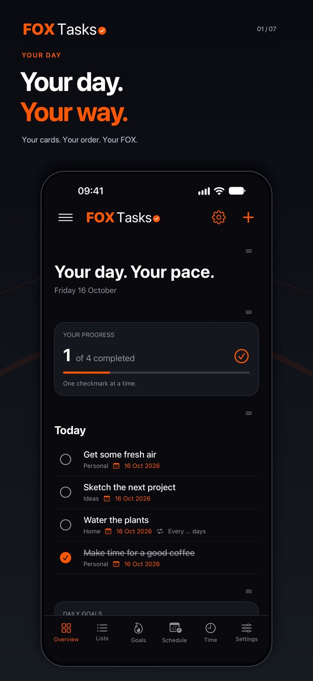 FOX Tasks.