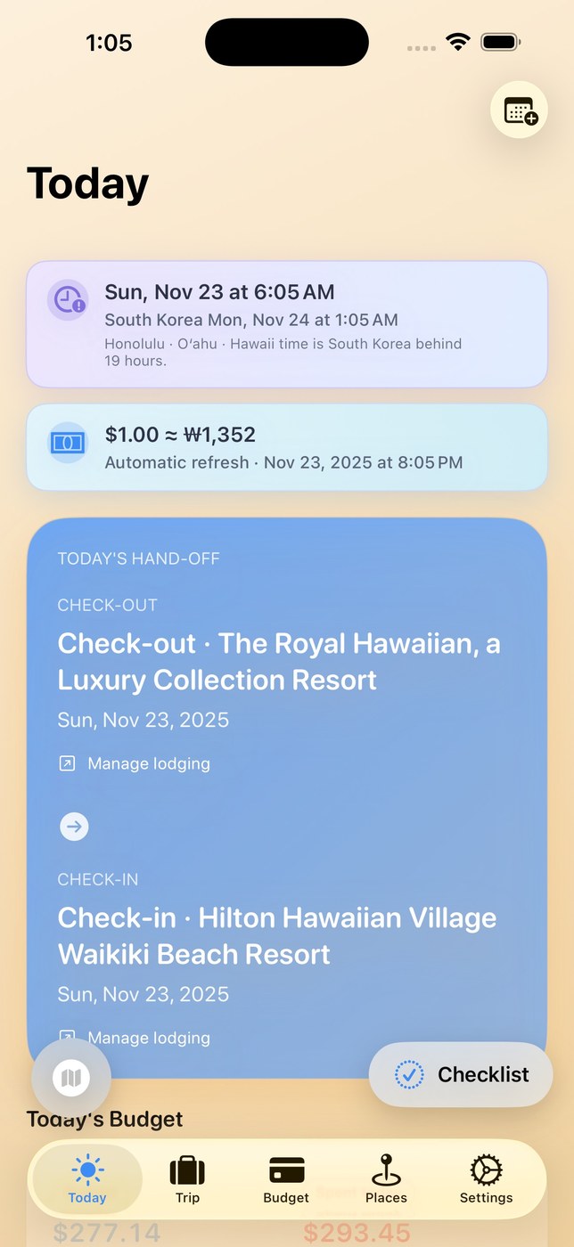 Hawaii Journey Planner