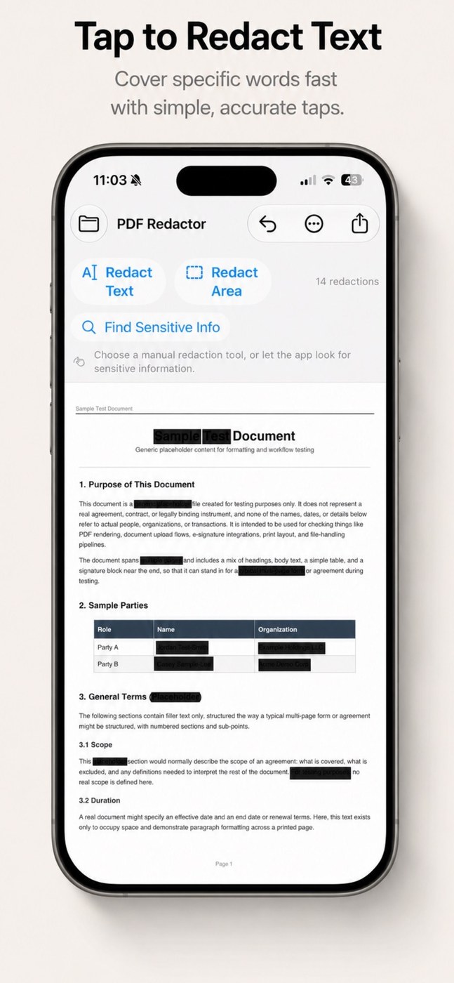 PDF Redactor