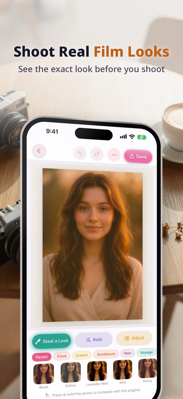 PhotoCream Pro: Film Filters