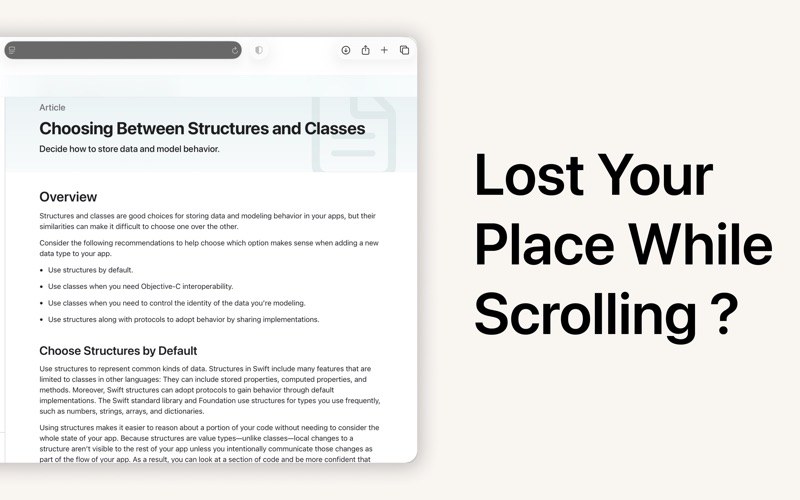 ScrollMark