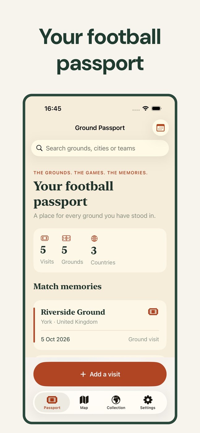 Stadium Tracker: Groundhopping