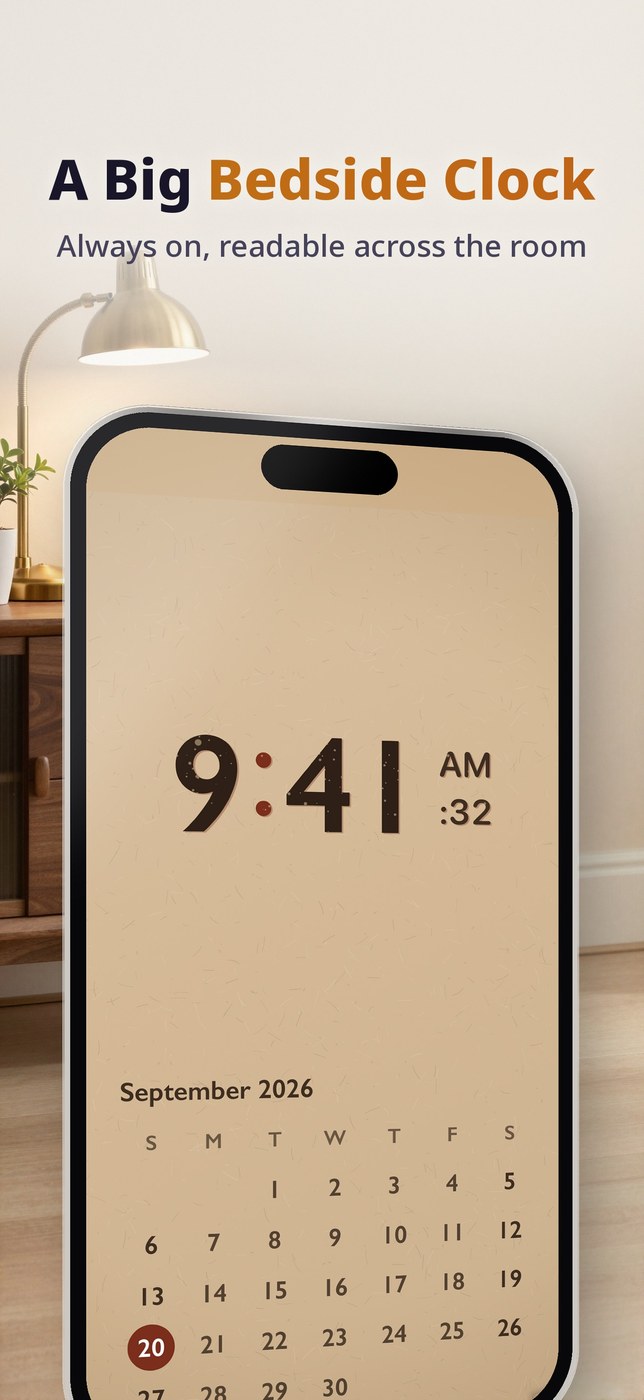 Stay Clock: Flip Desk Clock