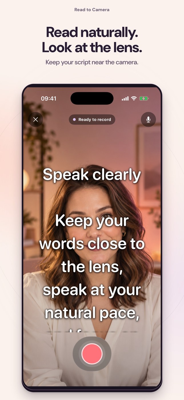 Teleprompter: Read to Camera